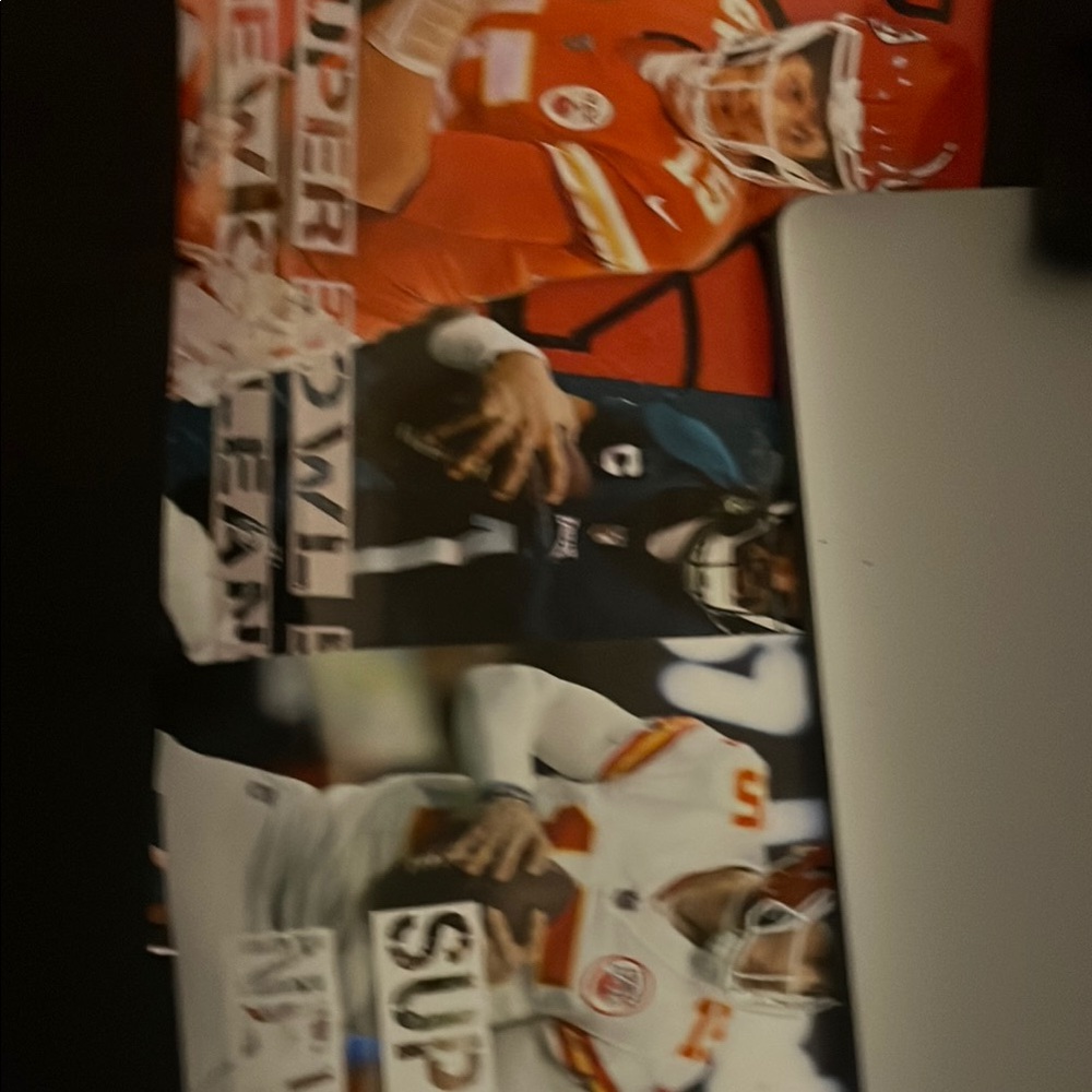 NFL Player Posters Set